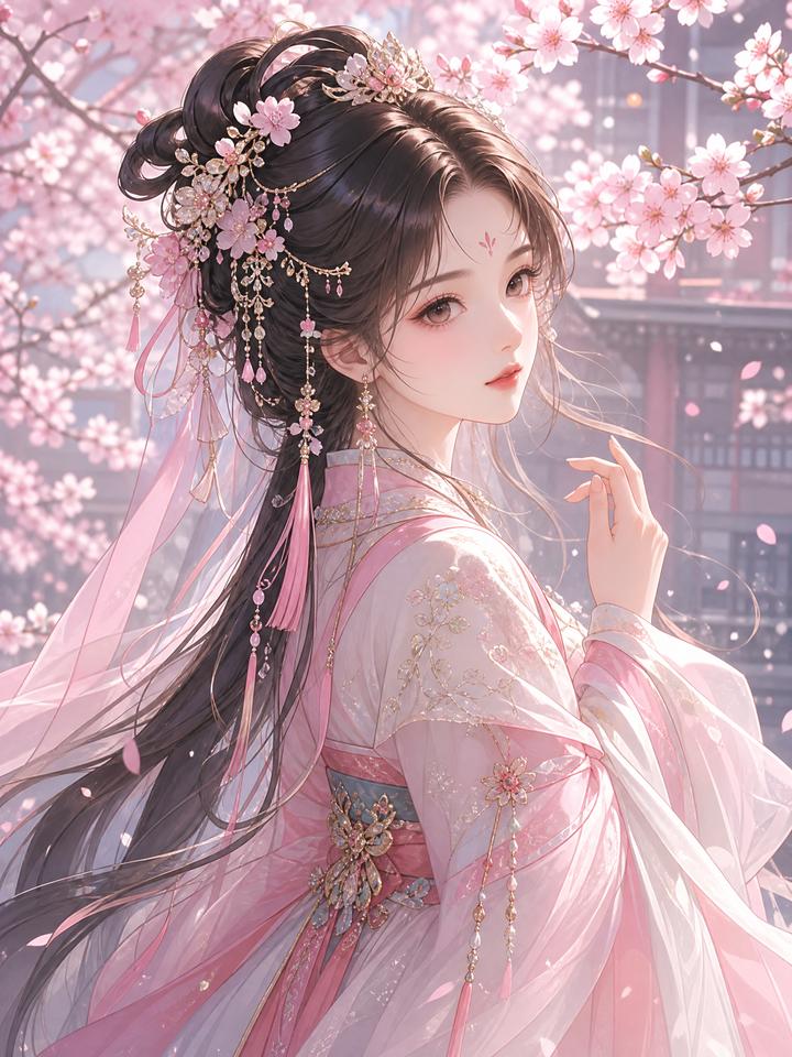 猎奇动漫-汉服少女